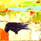 Crow-Study-2-(Crow-Looking-Left)-12x12